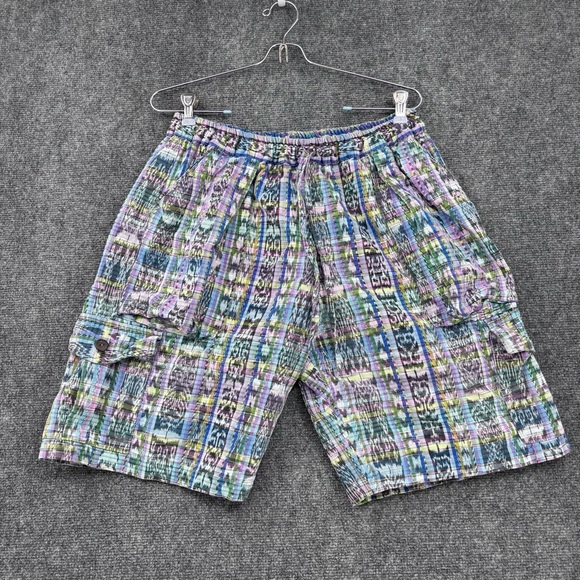 Freak N Chic Other - Freak N Chic Boho Hippie Shorts Unisex Large Elastic Waist Pockets Reggae